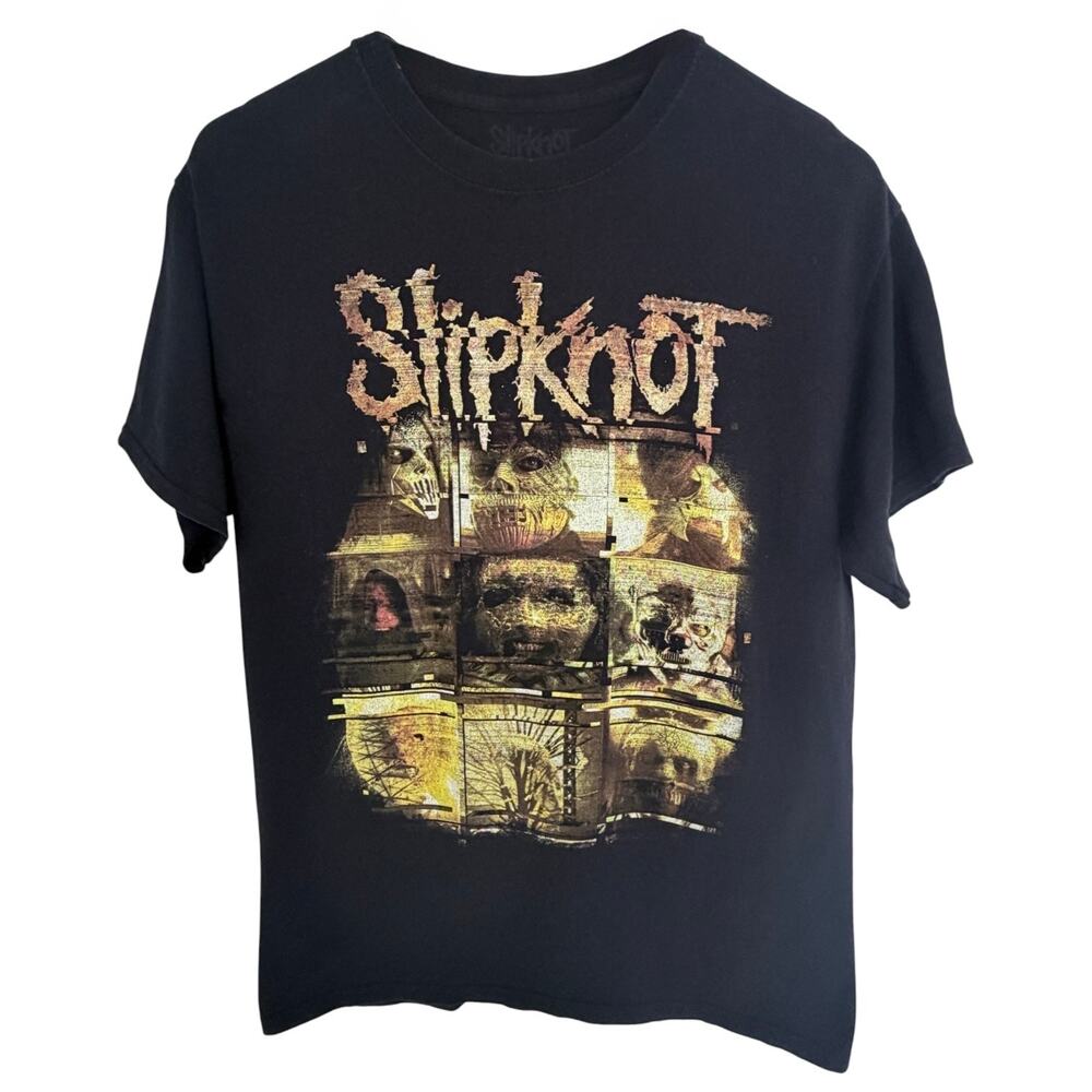 Slipknot We Are Not Your Kind T Shirt Mens Medium Black Double Sided Band Tee